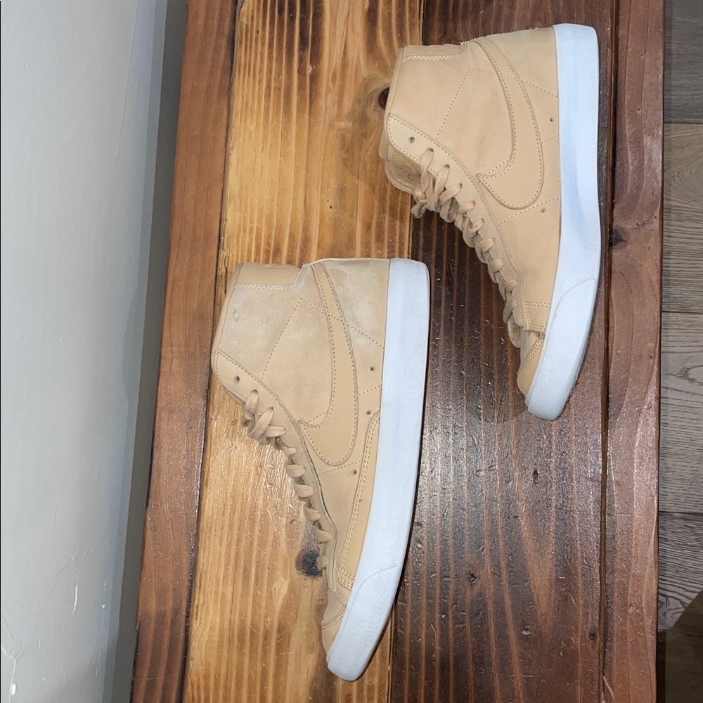 Nike Women's Blazer Mid Premium Sneakers ‘Vachetta Tan' DQ7572-200 Size 9 - Picture 13 of 16